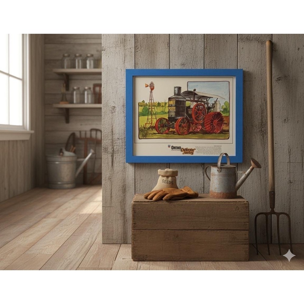 1907 First In Series Bill Miller Ortho Fertilizer Collectors Series Framed Print